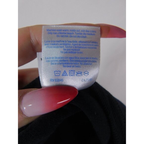 Coexist Imagine Shirt Unise Medium Navy Long Sleeve Graphic Peace Unity Crewneck - Picture 11 of 11